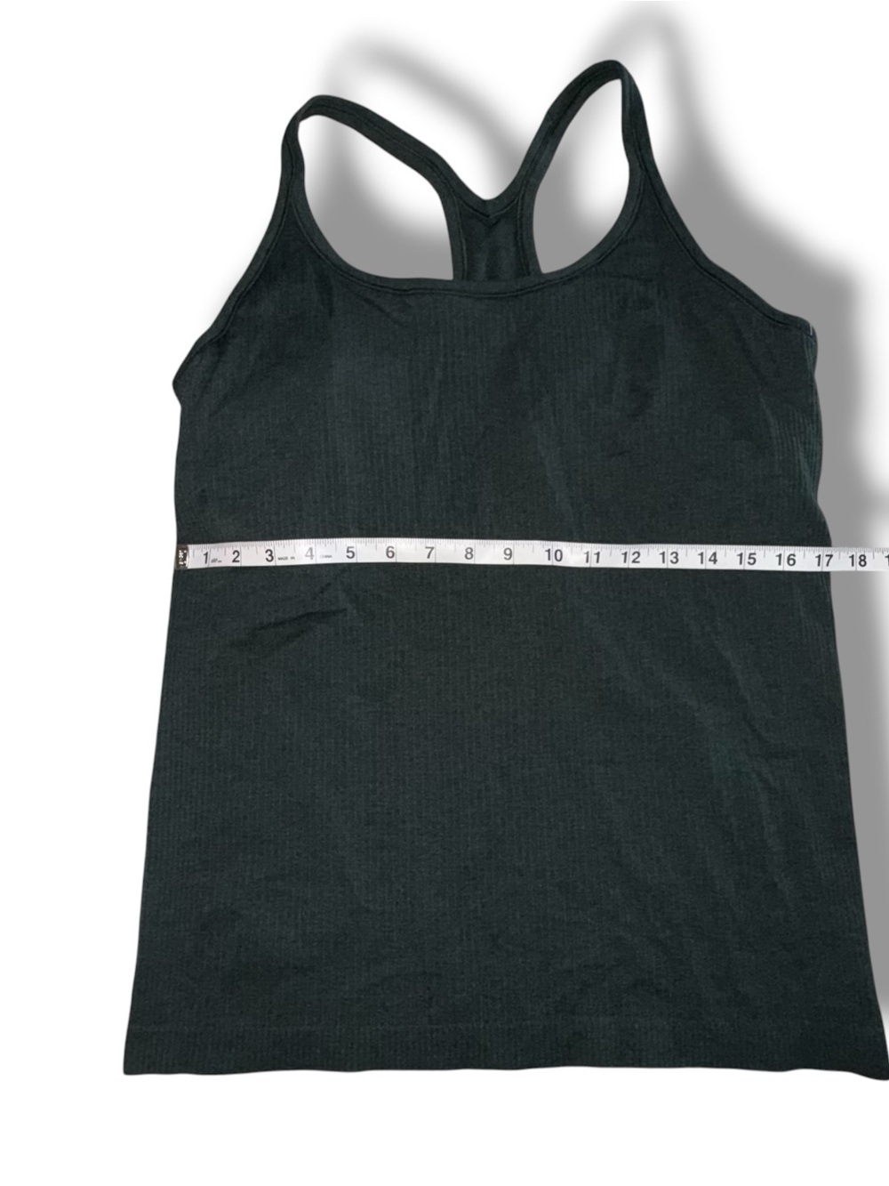 NWT LULULEMON Ebb to Street Tank – Rain Forest Green Size 14 - Picture 7 of 8